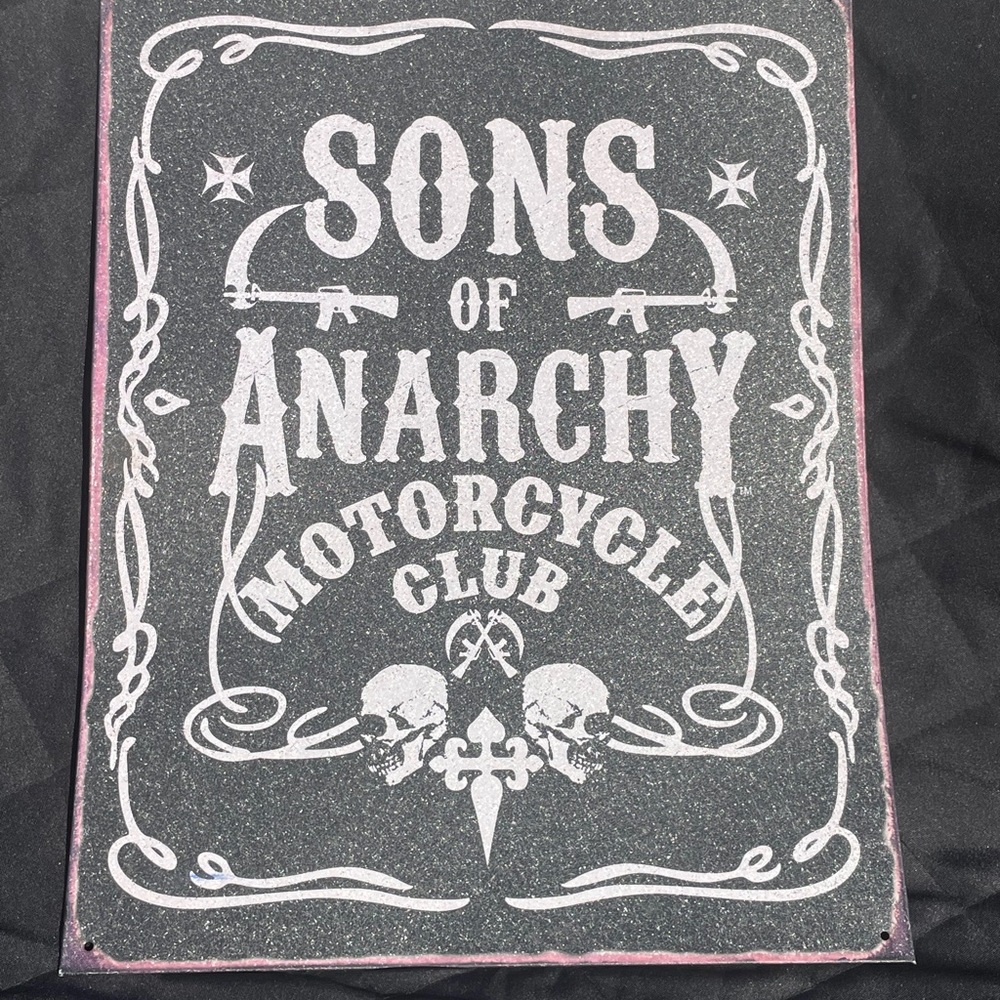 Sons of Anarchy Motorcycle Club Sign